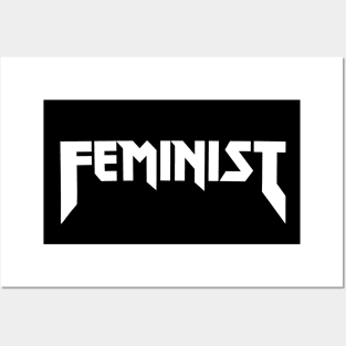 Feminist Metal Band Posters and Art